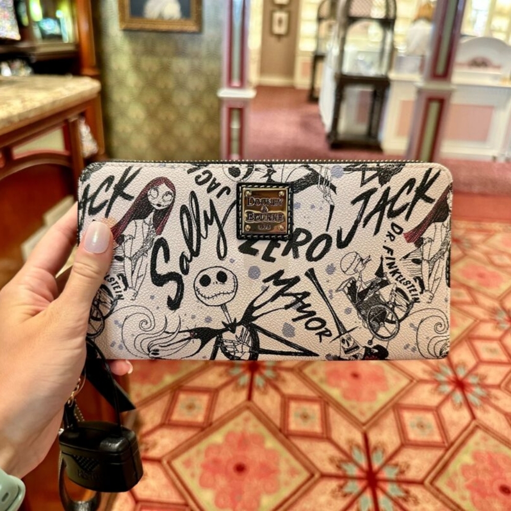 The Nightmare Before Christmas Wallet by Dooney and Bourke - Picture 2 of 7